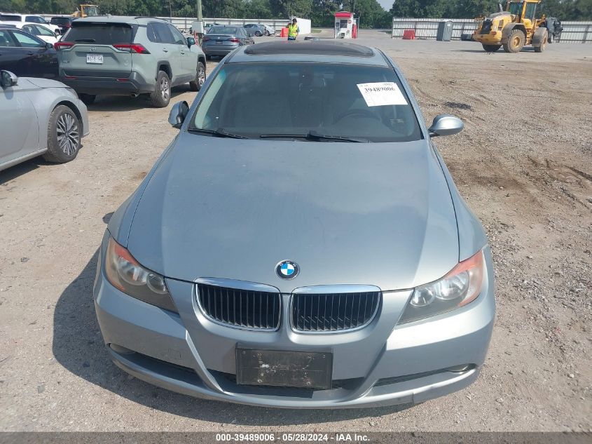 2006 BMW 325I VIN: WBAVB13536KX48815 Lot: 39489006