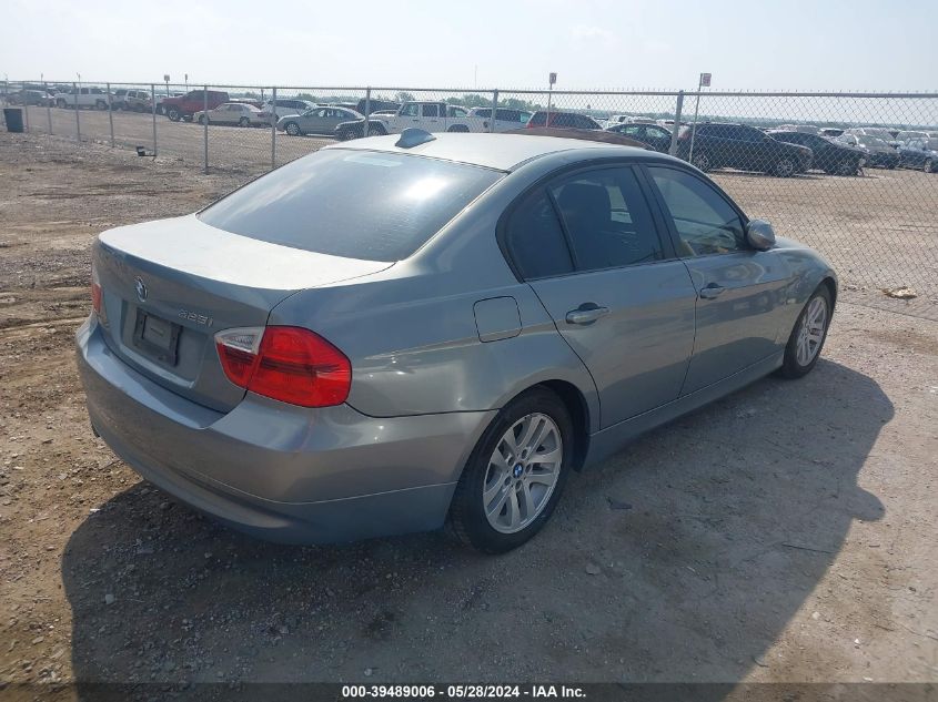 2006 BMW 325I VIN: WBAVB13536KX48815 Lot: 39489006