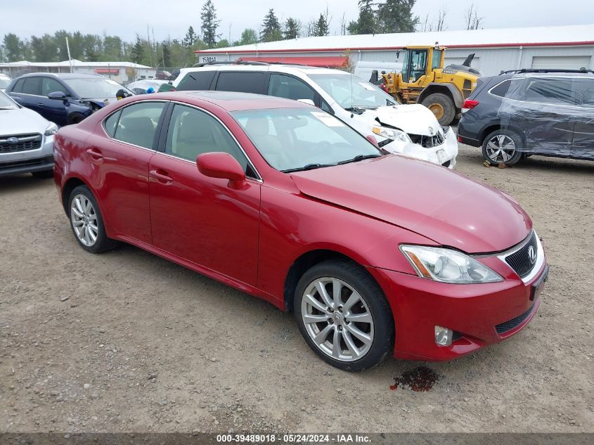 2007 Lexus Is 250 250 VIN: JTHCK262X72019731 Lot: 39489018