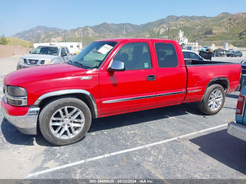 2000 GMC Sierra 1500 Sle VIN: 2GTEC19V9Y1293382 Lot: 39489020