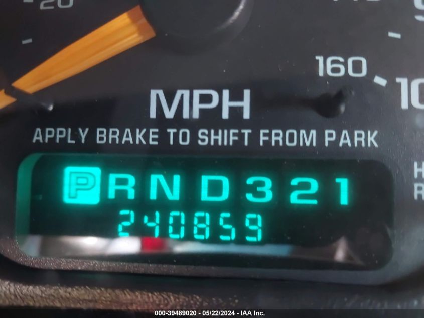 2000 GMC Sierra 1500 Sle VIN: 2GTEC19V9Y1293382 Lot: 39489020