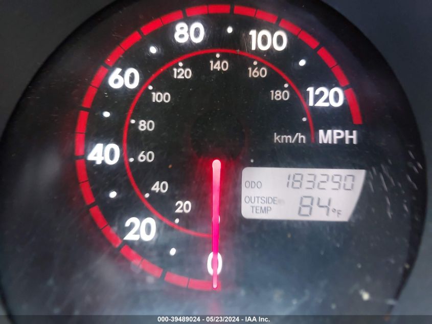 2006 Toyota Matrix Xr VIN: 2T1KR32E56C570213 Lot: 39489024