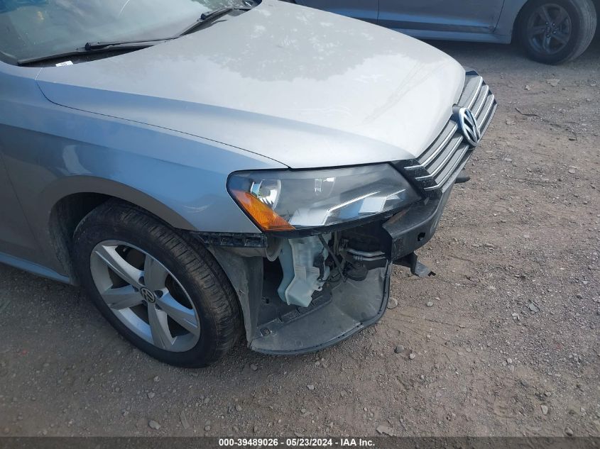 2013 Volkswagen Passat 2.5L Se VIN: 1VWBP7A3XDC081693 Lot: 39489026