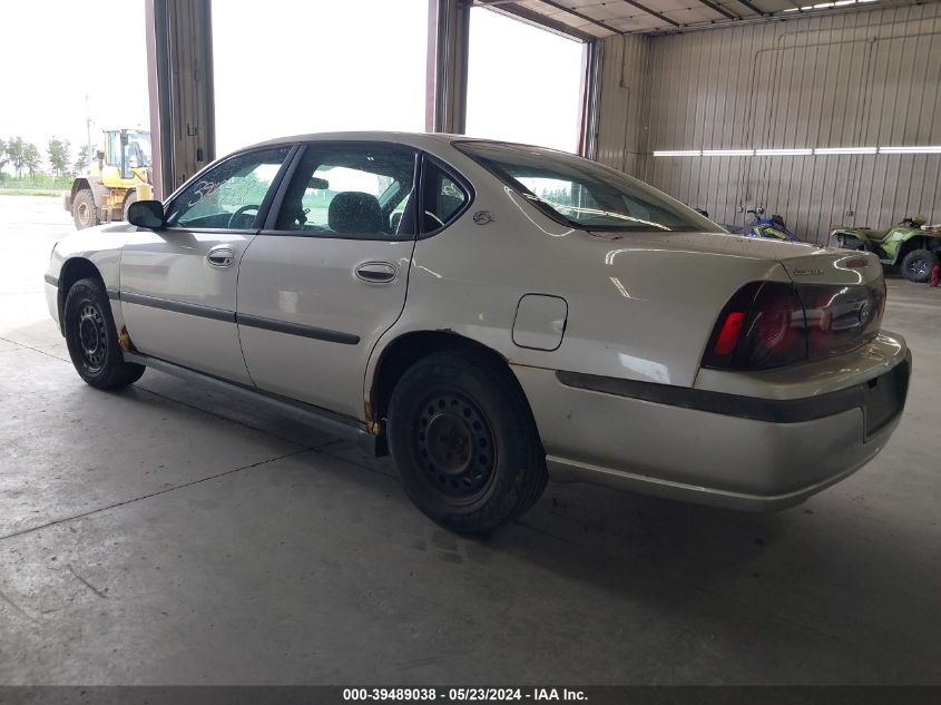 2004 Chevrolet Impala VIN: 2G1WF52E549144825 Lot: 39489038