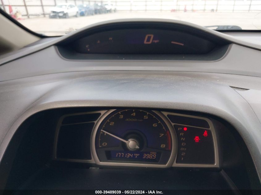 2009 Honda Civic Lx VIN: 2HGFA16549H532586 Lot: 39489039