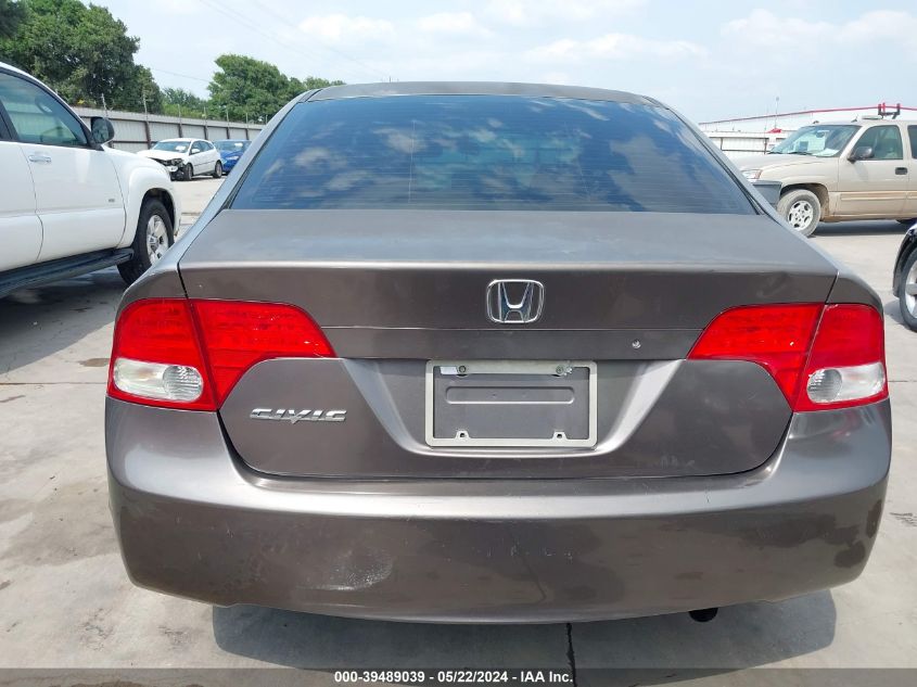 2009 Honda Civic Lx VIN: 2HGFA16549H532586 Lot: 39489039