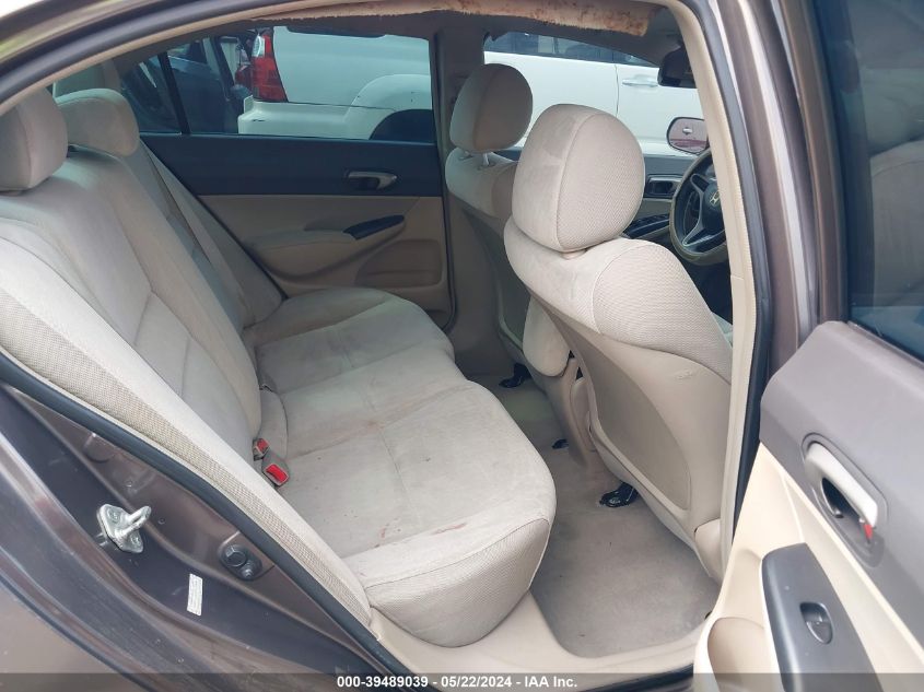 2009 Honda Civic Lx VIN: 2HGFA16549H532586 Lot: 39489039