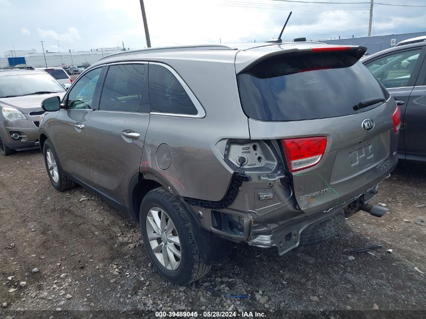 2016 KIA SORENTO 2.4L LX - 5XYPG4A36GG184228