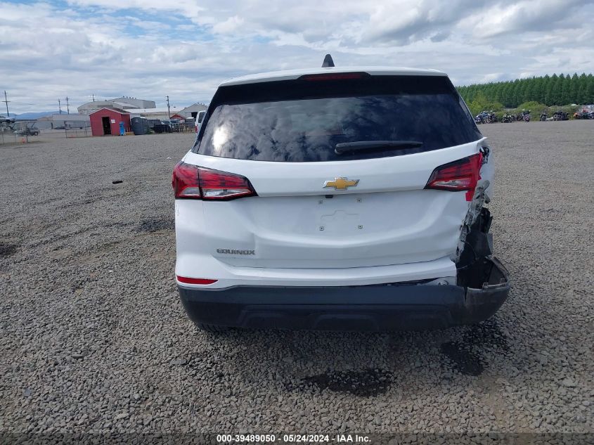 2022 Chevrolet Equinox Fwd Ls VIN: 3GNAXHEV8NS161318 Lot: 39489050