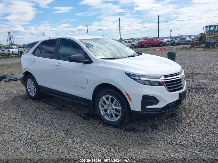 2022 Chevrolet Equinox Fwd Ls VIN: 3GNAXHEV8NS161318 Lot: 39489050