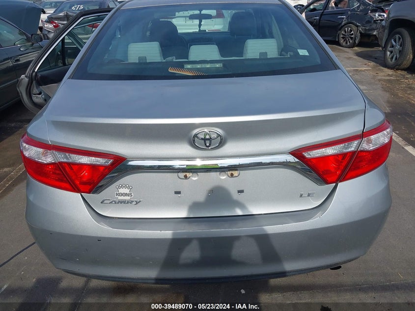 2016 Toyota Camry Le VIN: 4T4BF1FK0GR552138 Lot: 39489070