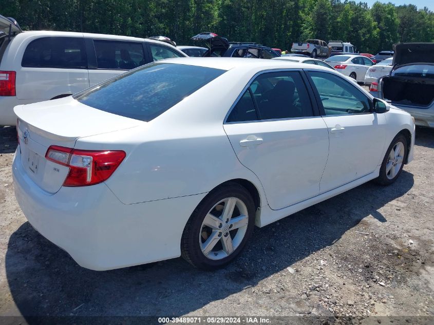 2012 Toyota Camry Se VIN: 4T1BF1FK3CU522233 Lot: 39489071