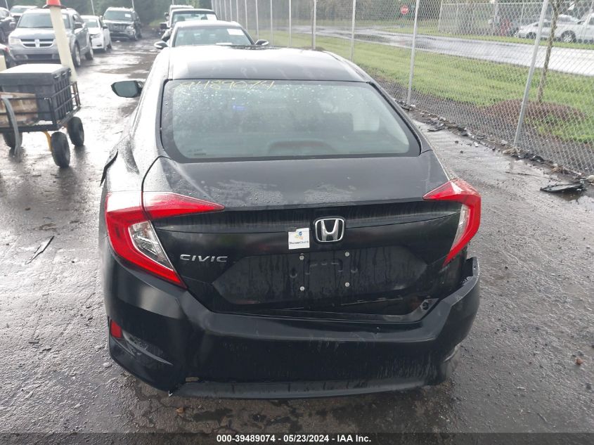 2017 Honda Civic Lx VIN: 19XFC2F54HE053951 Lot: 39489074