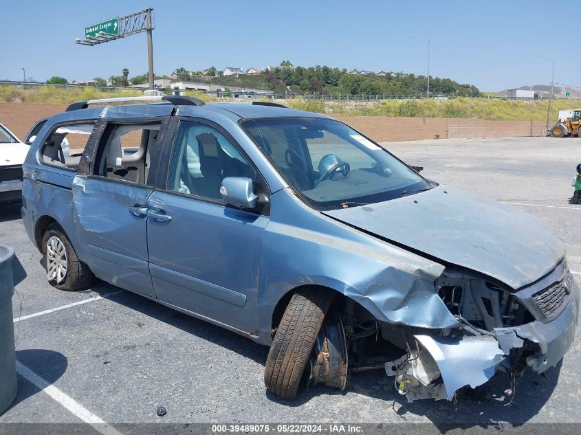 2012 Kia Sedona Lx VIN: KNDMG4C76C6458737 Lot: 39489075