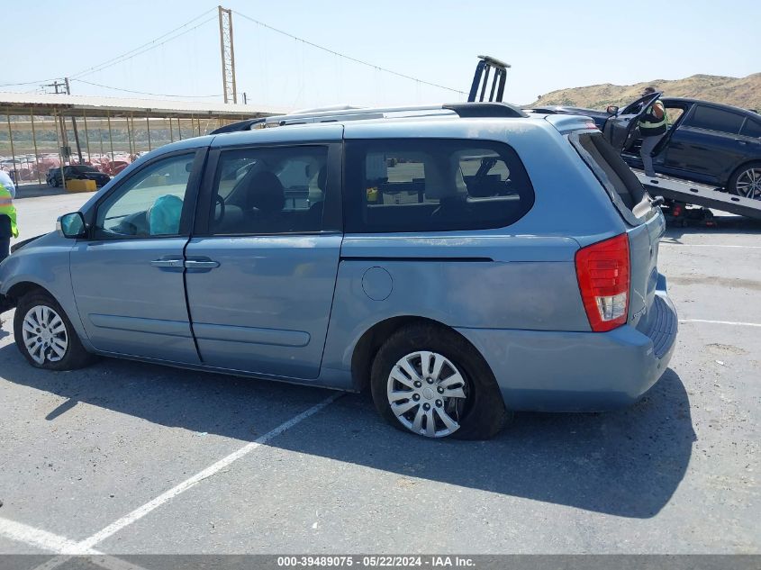 2012 Kia Sedona Lx VIN: KNDMG4C76C6458737 Lot: 39489075