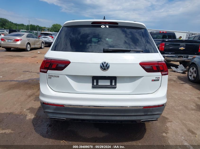 2018 Volkswagen Tiguan 2.0T Se/2.0T Sel VIN: 3VV2B7AX6JM097566 Lot: 39489078