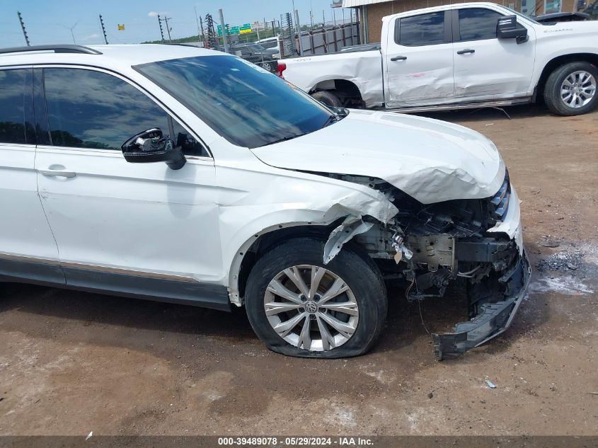 2018 Volkswagen Tiguan 2.0T Se/2.0T Sel VIN: 3VV2B7AX6JM097566 Lot: 39489078