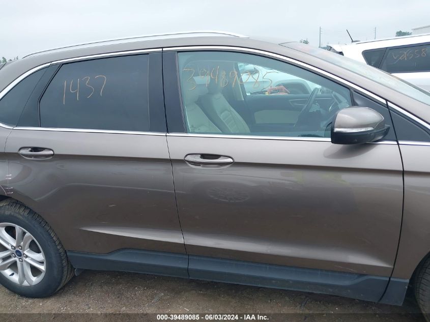 2019 Ford Edge Sel VIN: 2FMPK4J91KBC61437 Lot: 39489085