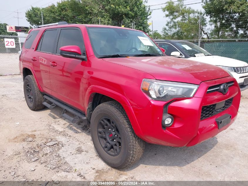 2023 Toyota 4Runner Sr5 VIN: JTEMU5JR7P6185005 Lot: 39489095