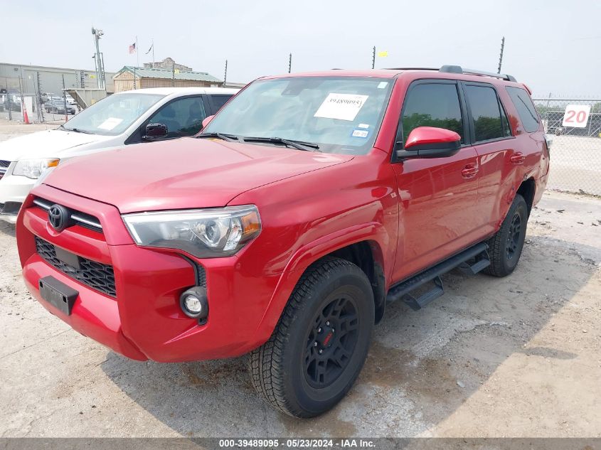 2023 Toyota 4Runner Sr5 VIN: JTEMU5JR7P6185005 Lot: 39489095