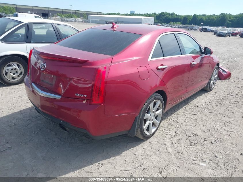 2013 Cadillac Ats Performance VIN: 1G6AJ5SXXD0144298 Lot: 39489094