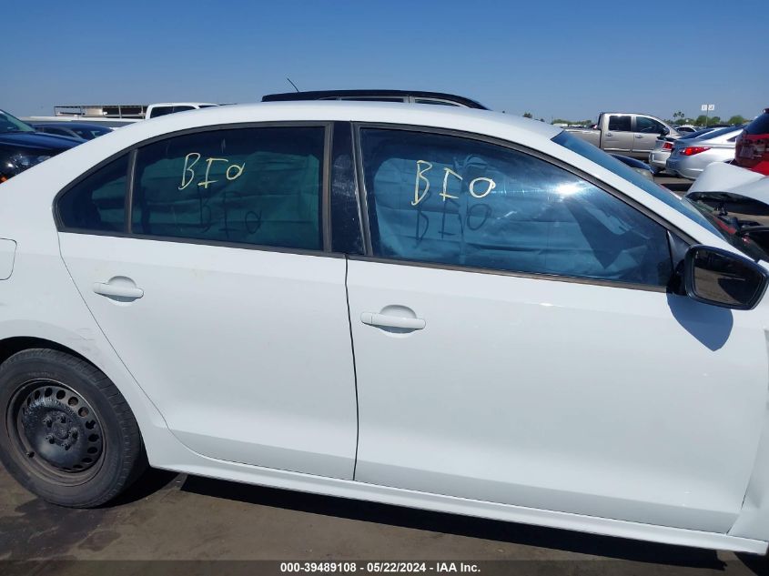 2014 Volkswagen Jetta 2.0L S VIN: 3VW2K7AJ4EM334200 Lot: 39489108