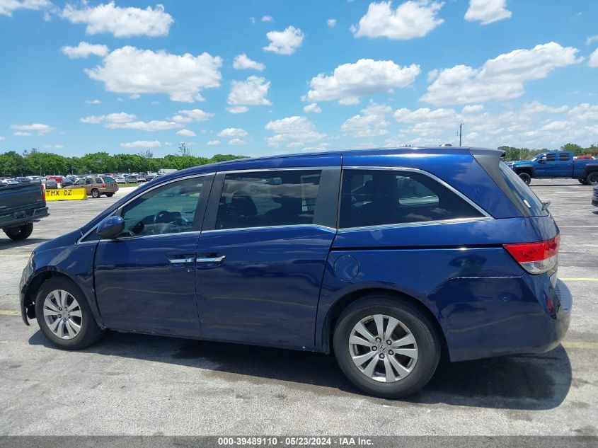 2015 Honda Odyssey Ex-L VIN: 5FNRL5H66FB115247 Lot: 39489110