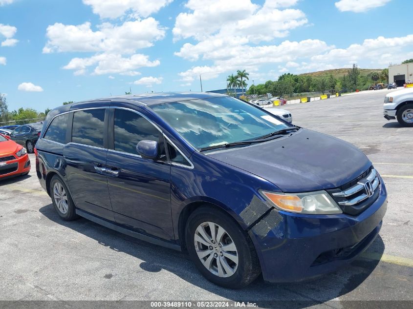 2015 Honda Odyssey Ex-L VIN: 5FNRL5H66FB115247 Lot: 39489110