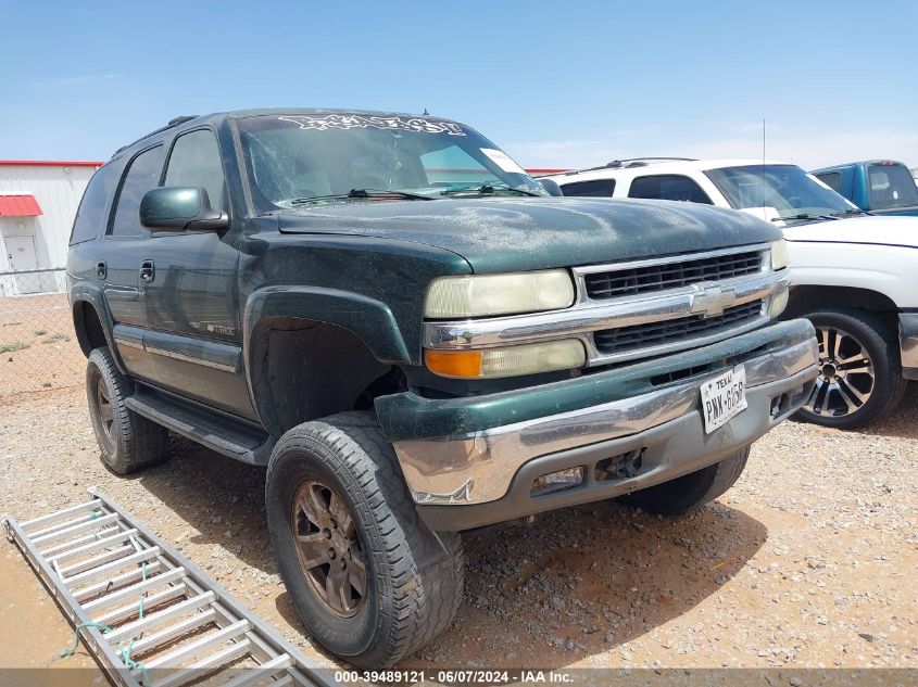 2002 Chevrolet Tahoe Lt VIN: 1GNEK13T22J265549 Lot: 39489121