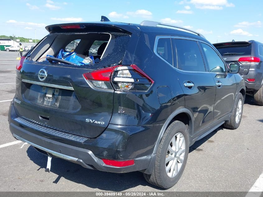 2019 Nissan Rogue Sv VIN: JN8AT2MV4KW374791 Lot: 39489149