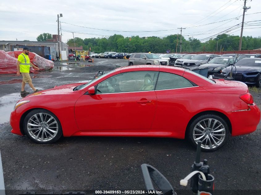 2013 Infiniti G37 VIN: JN1CV6FE9DM771241 Lot: 39489153