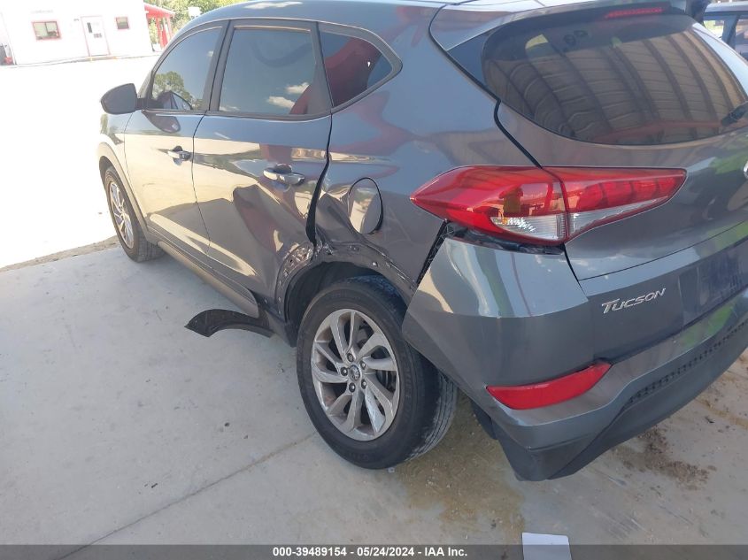 2017 Hyundai Tucson Se VIN: KM8J23A47HU254743 Lot: 39489154