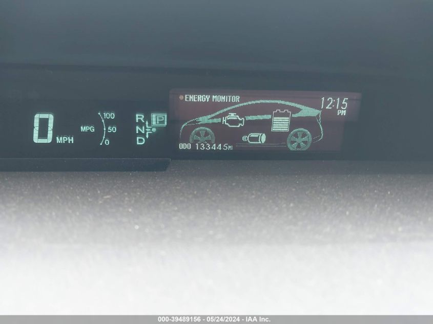 2011 Toyota Prius Four VIN: JTDKN3DU1B5371294 Lot: 39489156