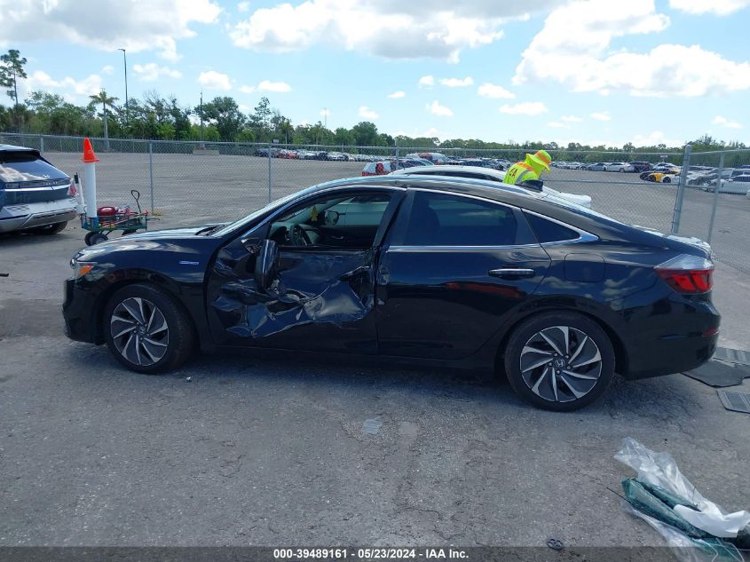 2019 Honda Insight Touring VIN: 19XZE4F99KE003480 Lot: 39489161