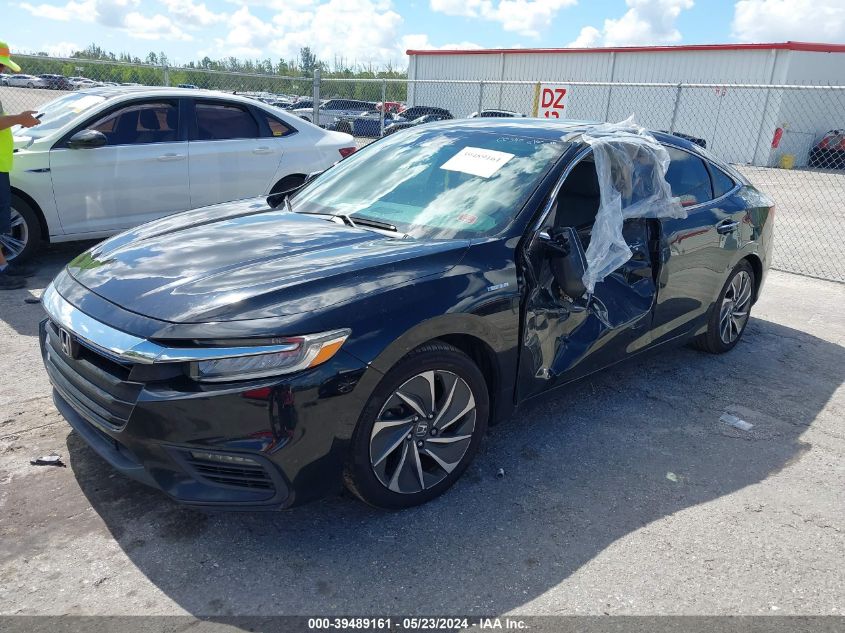 2019 Honda Insight Touring VIN: 19XZE4F99KE003480 Lot: 39489161