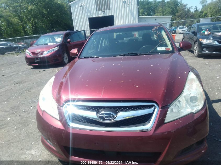 2010 Subaru Legacy 2.5I Premium VIN: 4S3BMBB64A3227301 Lot: 39489172