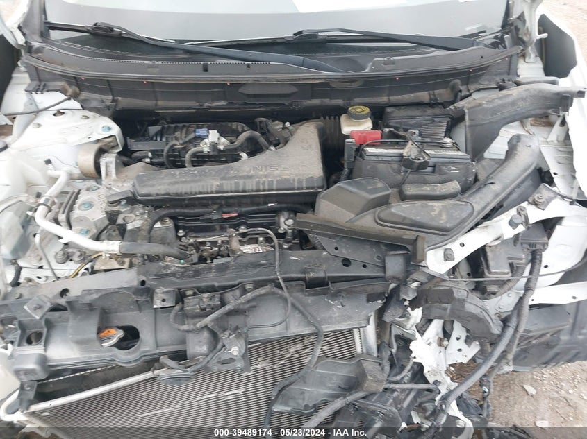 2016 Nissan Rogue Sv VIN: KNMAT2MT3GP607278 Lot: 39489174