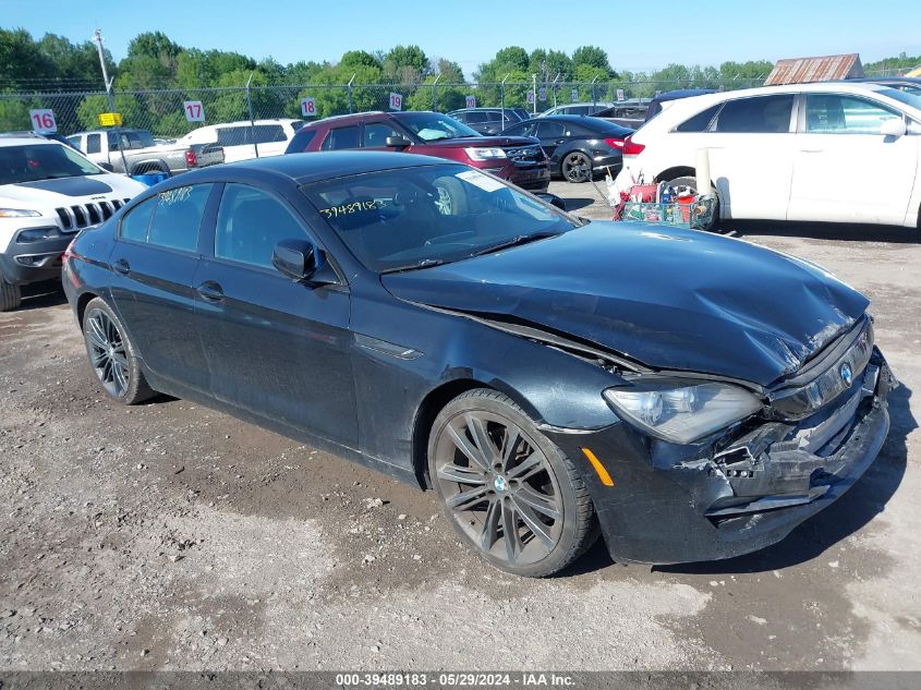 2014 BMW 640I Gran Coupe xDrive VIN: WBA6B8C52ED452488 Lot: 39489183