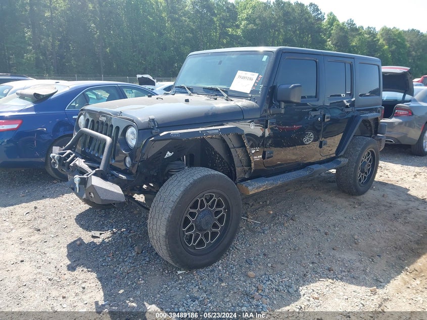 2016 JEEP WRANGLER UNLIMITED SAHARA - 1C4BJWEG3GL111794
