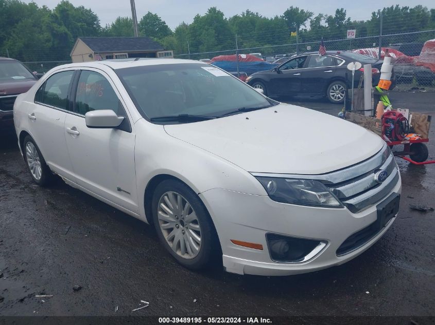 2010 Ford Fusion Hybrid VIN: 3FADP0L3XAR284831 Lot: 39489195