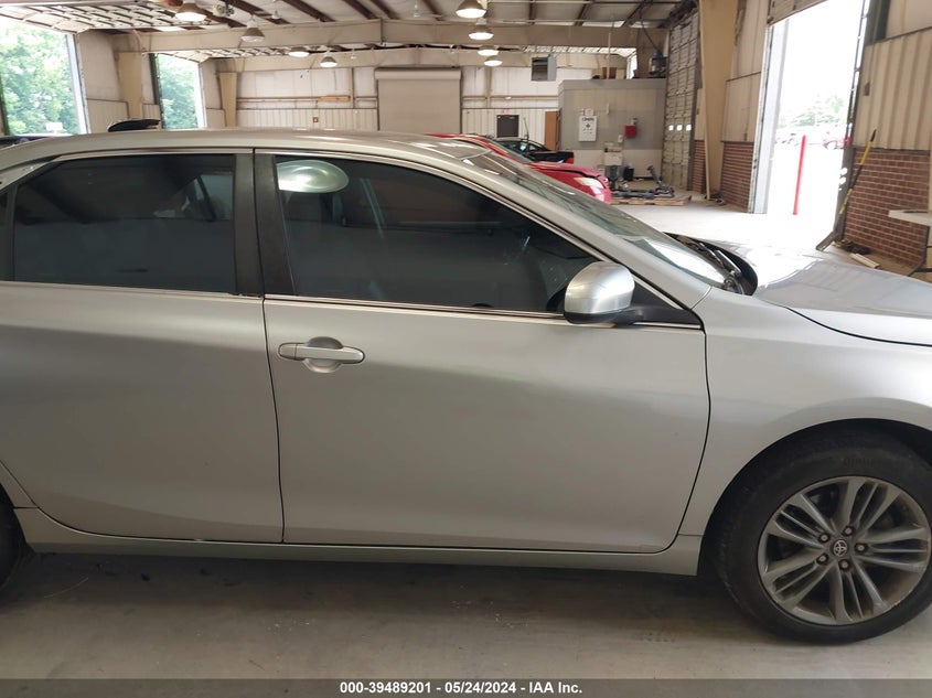 2016 Toyota Camry Se VIN: 4T1BF1FK3GU248280 Lot: 39489201