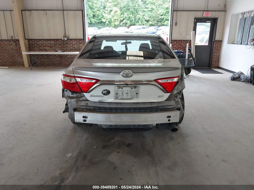 2016 Toyota Camry Se VIN: 4T1BF1FK3GU248280 Lot: 39489201