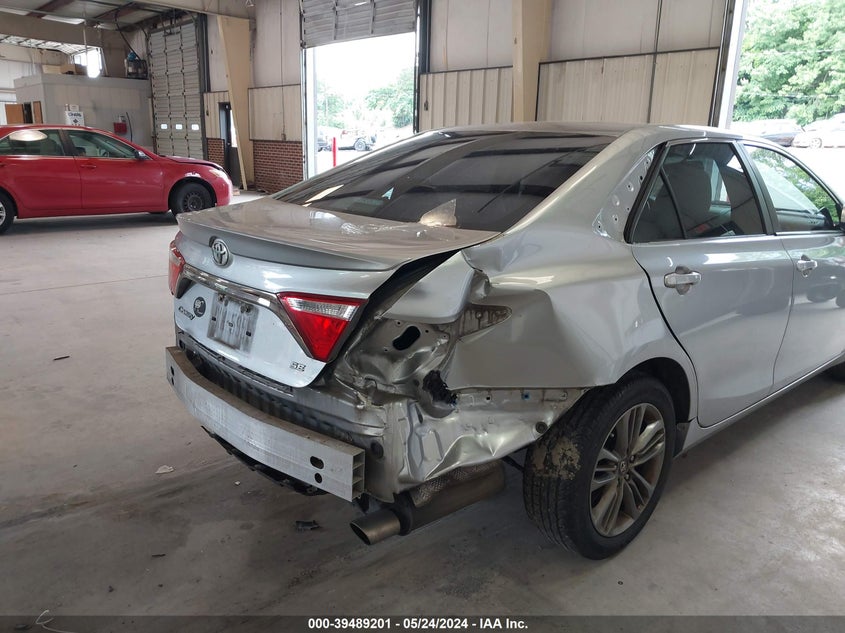 2016 Toyota Camry Se VIN: 4T1BF1FK3GU248280 Lot: 39489201