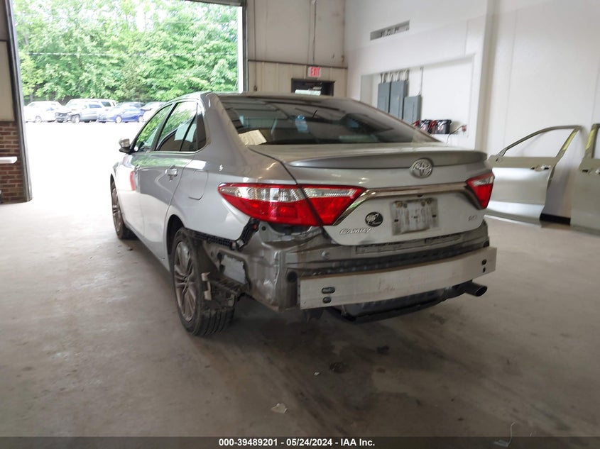 2016 Toyota Camry Se VIN: 4T1BF1FK3GU248280 Lot: 39489201