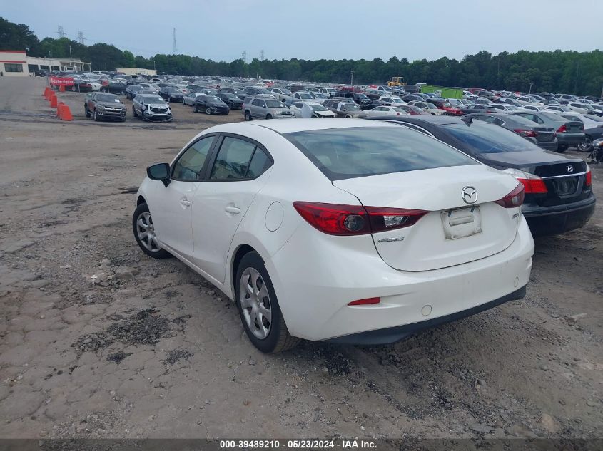 2016 MAZDA MAZDA3 I SPORT - 3MZBM1T7XGM297102