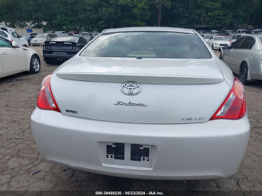 2006 Toyota Camry Solara Se V6 VIN: 4T1CA38P46U065895 Lot: 39489230