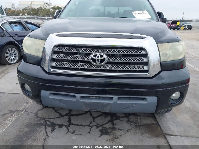 2008 Toyota Tundra Limited 5.7L V8 VIN: 5TFRV581X8X035117 Lot: 39489236