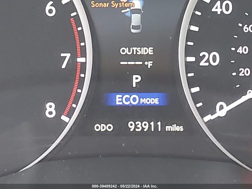 2013 Lexus Es 350 VIN: JTHBK1GG0D2063233 Lot: 39489242