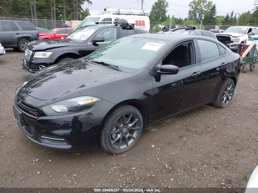 2016 Dodge Dart Se VIN: 1C3CDFAA8GD680717 Lot: 39489257