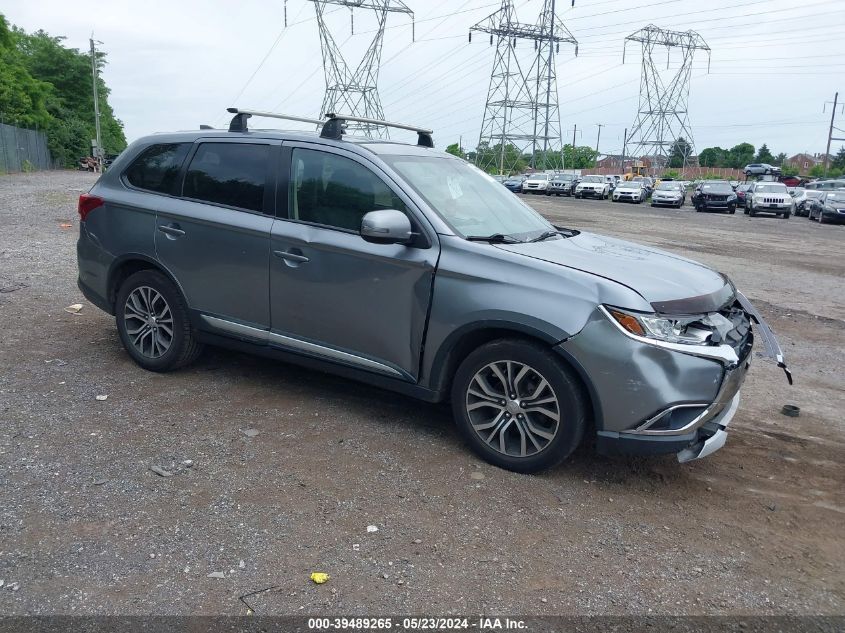 2018 Mitsubishi Outlander Se VIN: JA4AD3A32JZ012516 Lot: 39489265